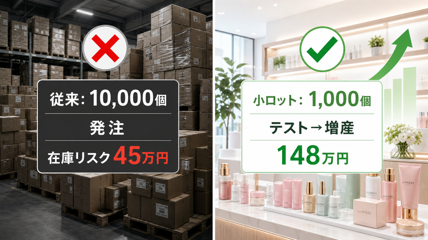 新商品の市場テスト
